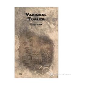 YAZINSAL TÜRLER - MUNISE YILDIRIM