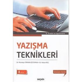 YAZIŞMA TEKNIKLERI - HALIS GÖKDERE