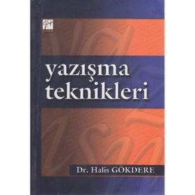 YAZIŞMA TEKNIKLERI - HALIS GÖKDERE
