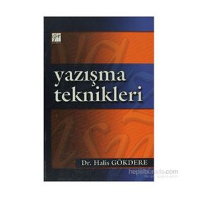 YAZIŞMA TEKNIKLERI - HALIS GÖKDERE
