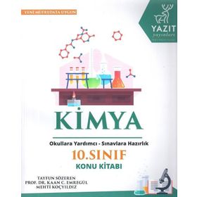 Yazıt 10. Sınıf Kimya Konu Kitabı