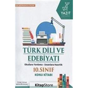 Yazıt 10. Sınıf Türk Dili ve Edebiyatı Konu Kitabı