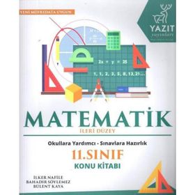 Yazıt 11. Sınıf İleri Düzey Matematik Konu Kitabı
