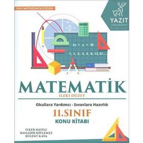 Yazıt 11. Sınıf İleri Düzey Matematik Konu Kitabı