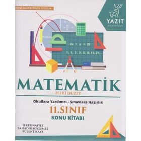 Yazıt 11. Sınıf İleri Düzey Matematik Konu Kitabı