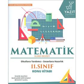 Yazıt 11. Sınıf İleri Düzey Matematik Konu Kitabı