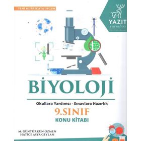 Yazıt 9. Sınıf Biyoloji Konu Kitabı