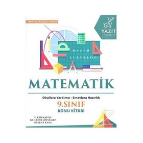 Yazıt 9.Sınıf Matematik Konu Anlatım Kitabı