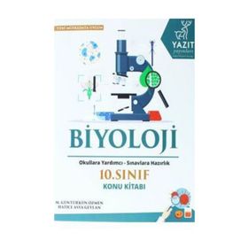 Yazıt Yayınları 10.Sınıf Biyoloji Konu Kitabı