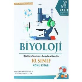 Yazıt Yayınları 10.Sınıf Biyoloji Konu Kitabı