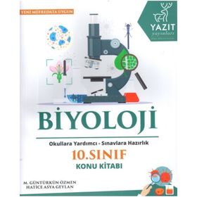 Yazıt Yayınları 10.Sınıf Biyoloji Konu Kitabı