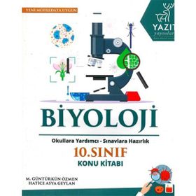 Yazıt Yayınları 10.Sınıf Biyoloji Konu Kitabı