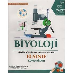 Yazıt Yayınları 10.Sınıf Biyoloji Konu Kitabı