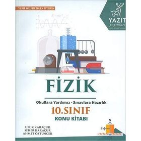 Yazıt Yayınları 10.Sınıf Fizik Konu Kitabı
