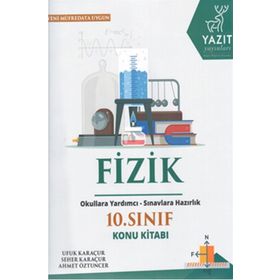 Yazıt Yayınları 10.Sınıf Fizik Konu Kitabı