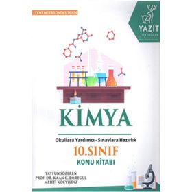 Yazıt Yayınları 10.Sınıf Kimya Konu Kitabı