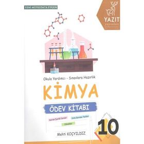 Yazıt Yayınları 10. Sınıf Kimya Ödev Kitabı