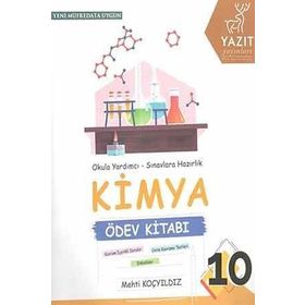 Yazıt Yayınları 10. Sınıf Kimya Ödev Kitabı