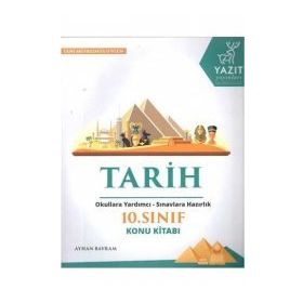 Yazıt Yayınları 10.Sınıf Tarih Konu Kitabı