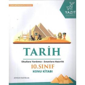 Yazıt Yayınları 10.Sınıf Tarih Konu Kitabı