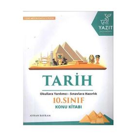 Yazıt Yayınları 10.Sınıf Tarih Konu Kitabı