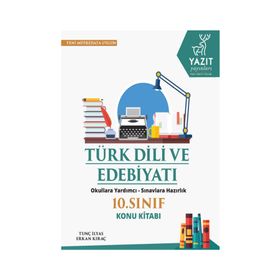 Yazıt Yayınları 10. Sınıf Türk Dili Ve Edebiyatı Konu Kitabı