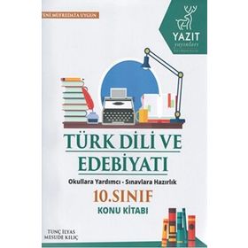 Yazıt Yayınları 10. Sınıf Türk Dili Ve Edebiyatı Konu Kitabı