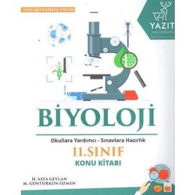 Yazıt Yayınları 11. Sınıf Biyoloji Konu Kitabı