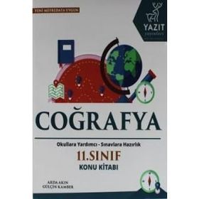 Yazıt Yayınları 11. Sınıf Coğrafya Konu Kitabı