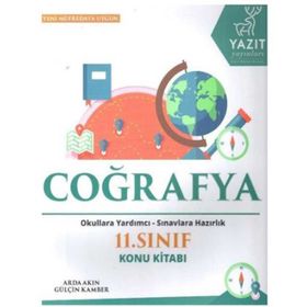 Yazıt Yayınları 11. Sınıf Coğrafya Konu Kitabı