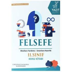 Yazıt Yayınları 11. Sınıf Felsefe Konu Kitabı