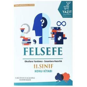 Yazıt Yayınları 11. Sınıf Felsefe Konu Kitabı