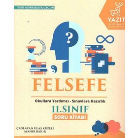 Yazıt Yayınları 11. Sınıf Felsefe Soru Kitabı