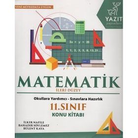 Yazıt Yayınları 11.Sınıf İleri Düzey Matematik Konu Kitabı