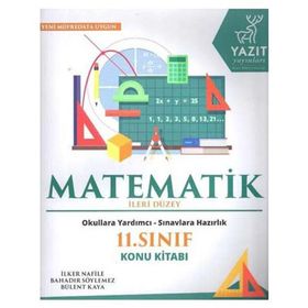 Yazıt Yayınları 11.Sınıf İleri Düzey Matematik Konu Kitabı