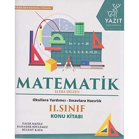 Yazıt Yayınları 11.Sınıf İleri Düzey Matematik Konu Kitabı
