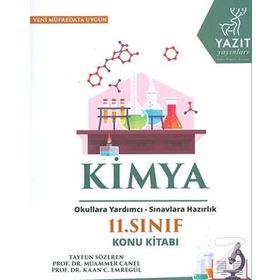 Yazıt Yayınları 11. Sınıf Kimya Konu Kitabı