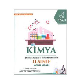 Yazıt Yayınları 11. Sınıf Kimya Konu Kitabı