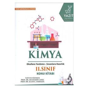 Yazıt Yayınları 11. Sınıf Kimya Konu Kitabı