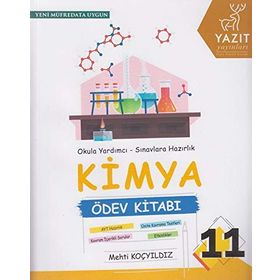 Yazıt Yayınları 11. Sınıf Kimya Ödev Kitabı