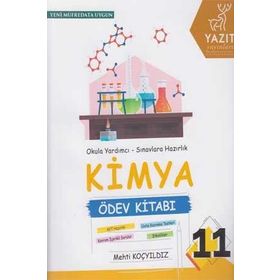 Yazıt Yayınları 11. Sınıf Kimya Ödev Kitabı