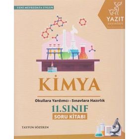 Yazıt Yayınları 11. Sınıf Kimya Soru Kitabı