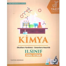 Yazıt Yayınları 11. Sınıf Kimya Soru Kitabı