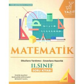 Yazıt Yayınları 11. Sınıf Matematik Soru Kitabı