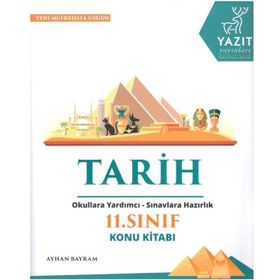 Yazıt Yayınları 11. Sınıf Tarih Konu Kitabı