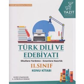 Yazıt Yayınları 11. Sınıf Türk Dili Ve Edebiyatı Konu Kitabı