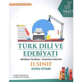 Yazıt Yayınları 11. Sınıf Türk Dili Ve Edebiyatı Konu Kitabı