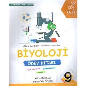 Yazıt Yayınları 9. Sınıf Biyoloji Ödev Kitabı