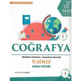 Yazıt Yayınları 9. Sınıf Coğrafya Konu Kitabı