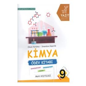 Yazıt Yayınları 9. Sınıf Kimya Ödev Kitabı